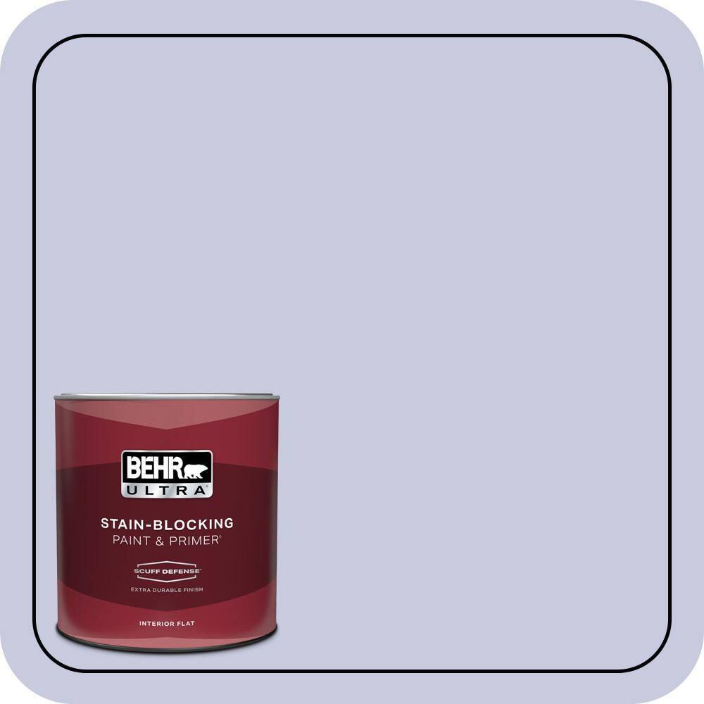 1 qt. #630C-3 Timeless Lilac Extra Durable Flat Interior Paint & Primer price history on PriceWatchPro