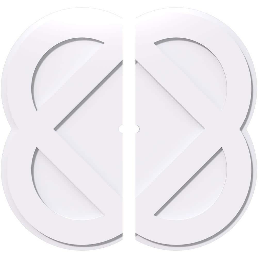1 in. P X 13-1/2 in. C X 34 in. OD X 1 in. ID Charlotte Architectural Grade PVC Contemporary Ceiling Medallion Two Piece price history on PriceWatchPro