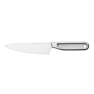 All Steel 5.3 in. High-Carbon Steel Partial Tang Chef's Knife with Stainless Steel Handle Single