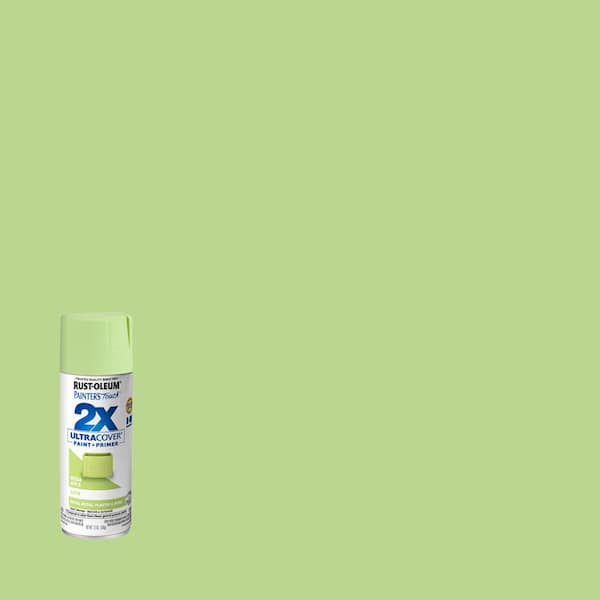 12 oz. Satin Green Apple General Purpose Spray Paint