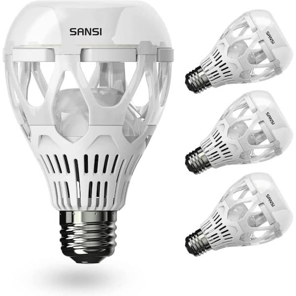 150-Watt Equivalent A21 Bright White (3000K) Non-Dimmable LED Light Bulb (4-Pack)