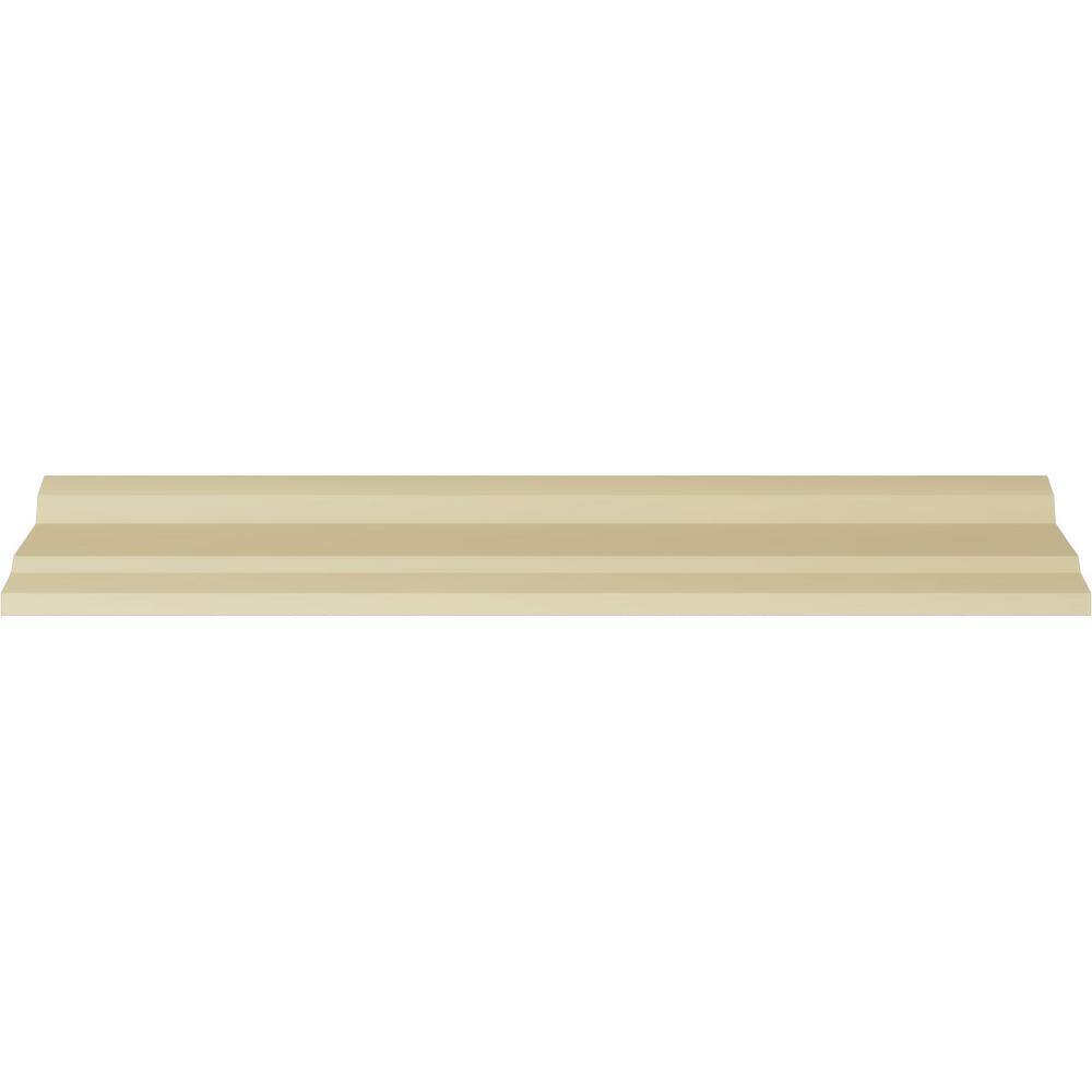 Linus White Polyurethane Crown Moulding 94.5"