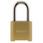 Outdoor Combination Lock, 1-1/2 in. Shackle, Resettable