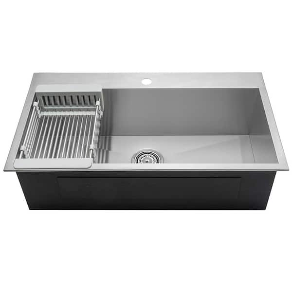 Kitchen Sinks, Stainless Steel Adjustable Basket