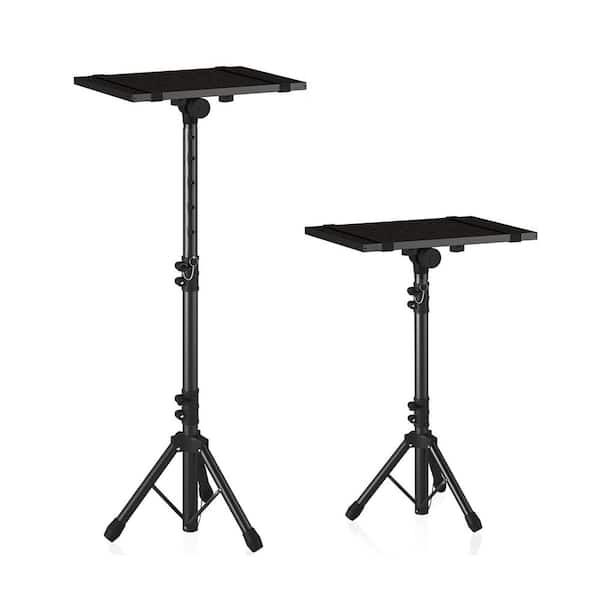 Vrbgify Height Adjustable Laptop Projector Tripod Stand with