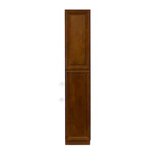 Cambridge Assembled 18 in. x 84 in. x 24 in. Tall Pantry with 2 Doors in Chestnut