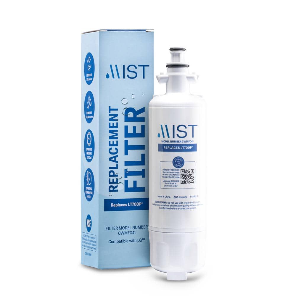 Mist ADQ36006101 Refrigerator Water Filter for LG LT700P 