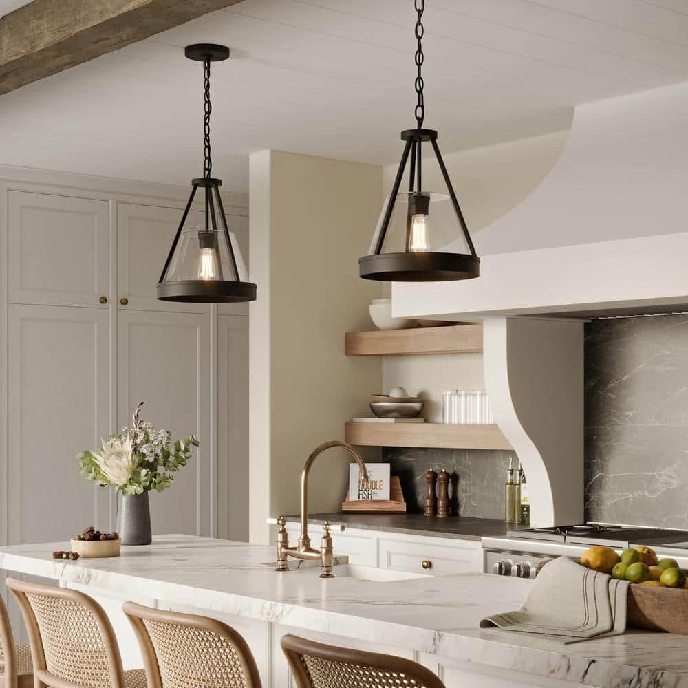 Quaintance　e Quaintance Progress Lighting Aleswith Collection 12 in. 1-Light Matte