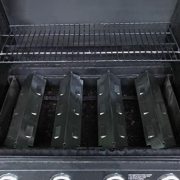 SHINESTAR Porcelain Steel Heat Plates Gas Grill Flavorizer Bars