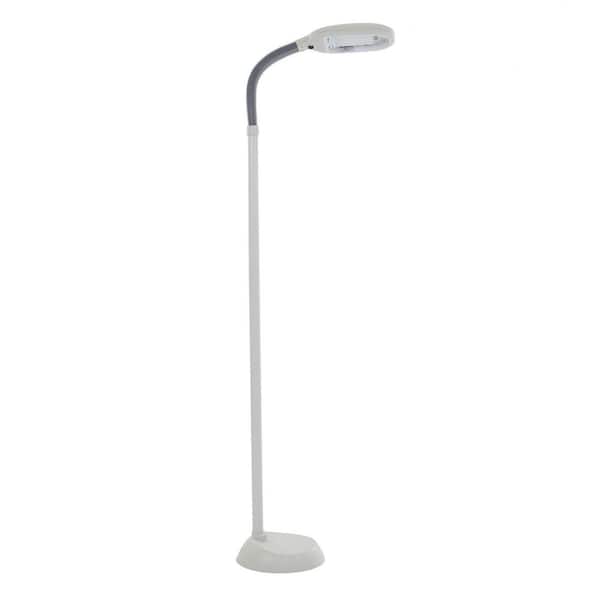 60 in. White Indoor Sunlight Floor Lamp