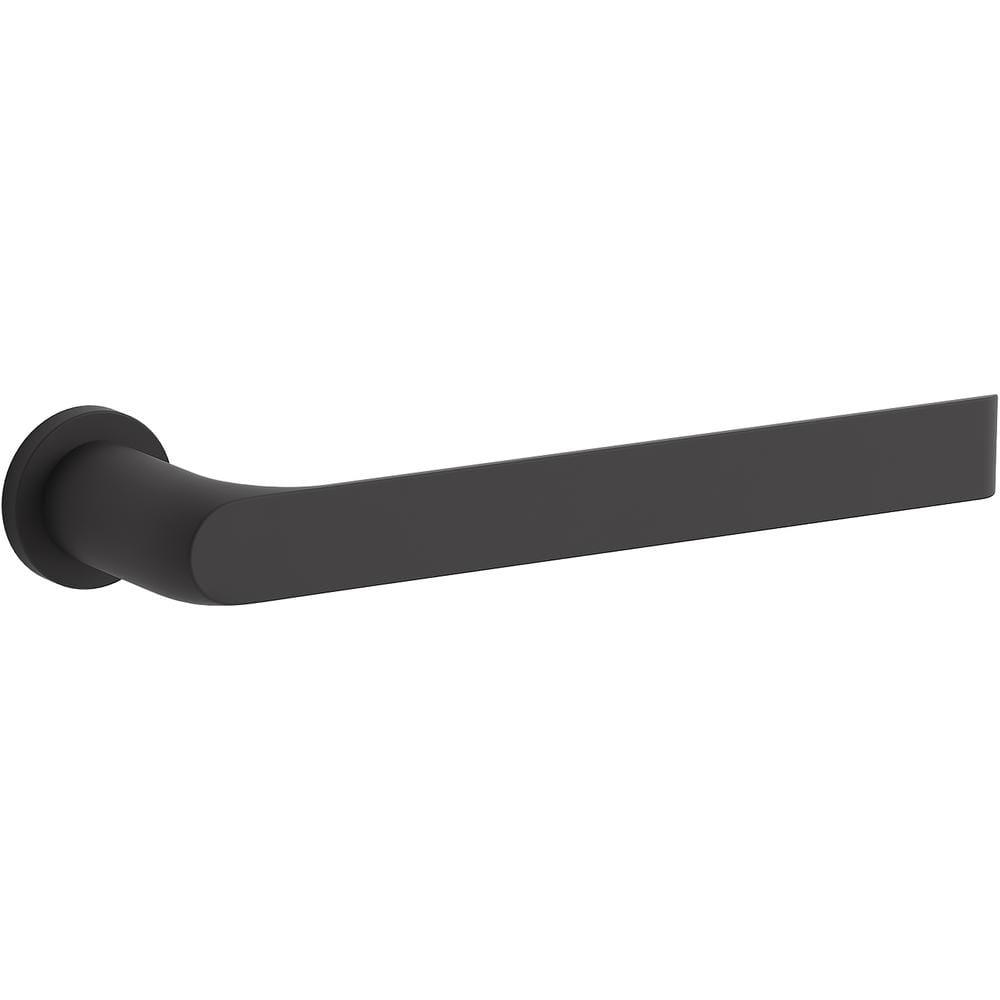 KOHLER Avid 9.938 in. Towel Bar in Matte Black K97498BL The Home Depot