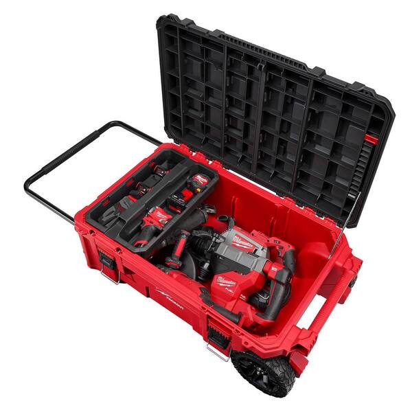 Milwaukee PACKOUT 38 in. Rolling Tool Chest and 19 in. Tool Tray