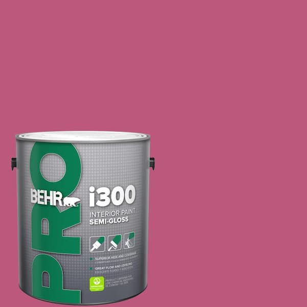 BEHR PRO 1 gal. #S-G-100 Tutti Frutti Semi-Gloss Interior Paint