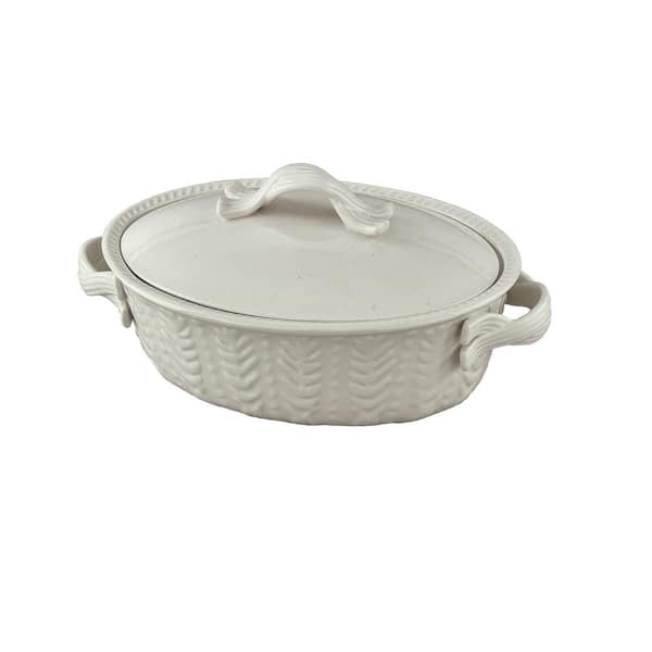 Park Designs Levingston 8.25 in. x 11.5 in. Covered Oval Baking Dish with Lid