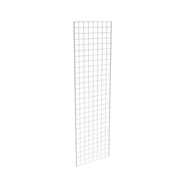 White 4 Legs Only Gridwall Grid Wall Display Metal  24” x 24" 2 Pairs 
