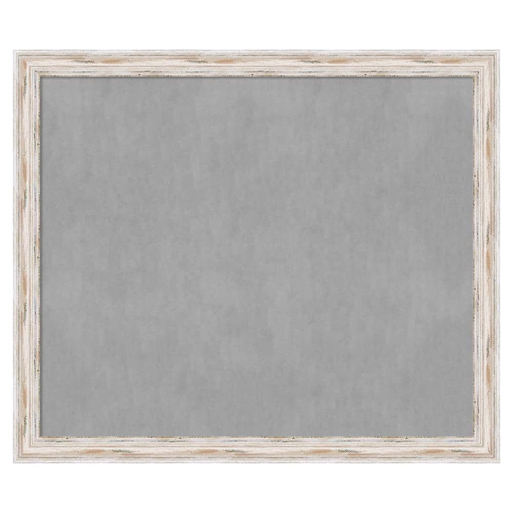 Alexandria White Wash 53 in. x 45 in. Framed Magnetic Board price history on PriceWatchPro