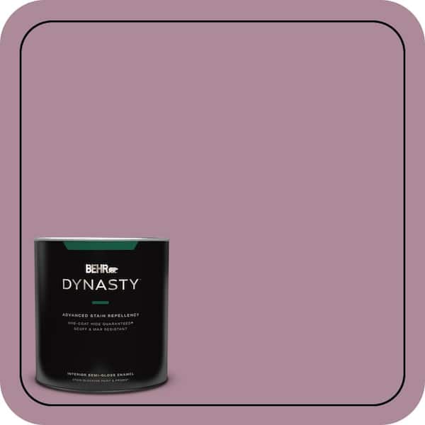BEHR DYNASTY 1 qt. #S120-5 Reserve One-Coat Hide Semi-Gloss Enamel Interior Stain-Blocking Paint and Primer