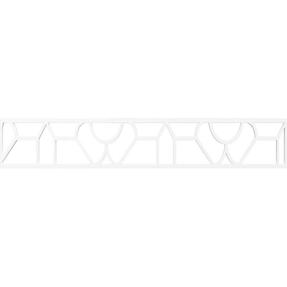 Whitechapel Fretwork 0.375 in. D x 46.625 in. W x 8 in. L PVC Panel Molding price history on PriceWatchPro