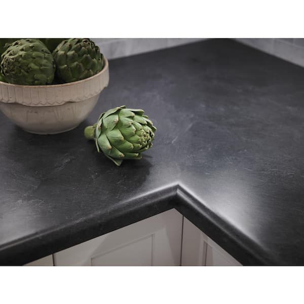 5 ft. x 12 ft. Laminate Sheet in Basalt Slate with Matte Finish