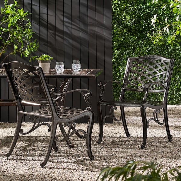 aluminum mesh lounge chairs