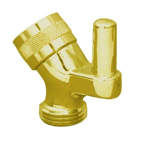 Delta Shower Arm Metal Pin Mount in Polished Brass