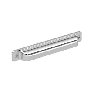 Torino Collection 7 9/16 in. (192 mm) Chrome Transitional Cabinet Cup Pull