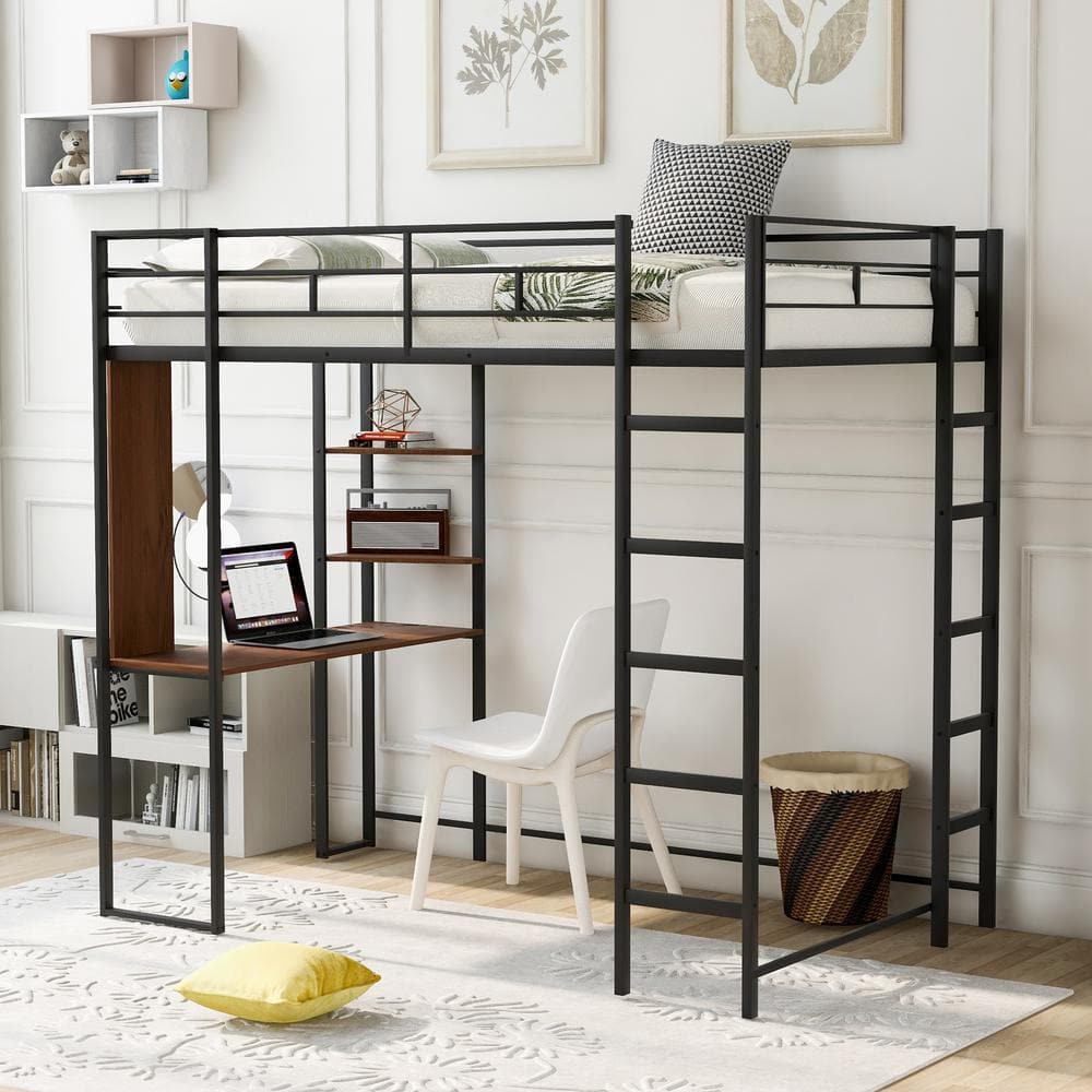 Black And Brown Harper Bright Designs Loft Beds Qmy170aab 64 1000 