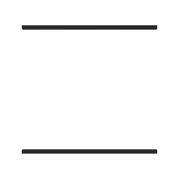 Barrette Outdoor Living Mixed Materials 71.379 in. x 5.25 in. x 1.775 in. Matte Black Aluminum Fence Channel Kit for Wood Infill