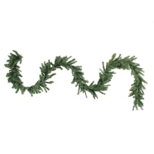 50 ft. x 8 in. Commercial Length Canadian Pine Artificial Christmas Garland - Unlit