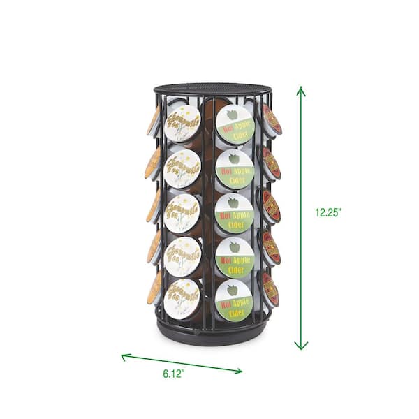 Mind Reader Cup and Compartment Station Snack Carousel Set