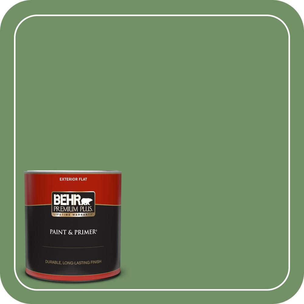 1 qt. #M400-6A Mossed Opportunity Flat Exterior Paint & Primer price history on PriceWatchPro