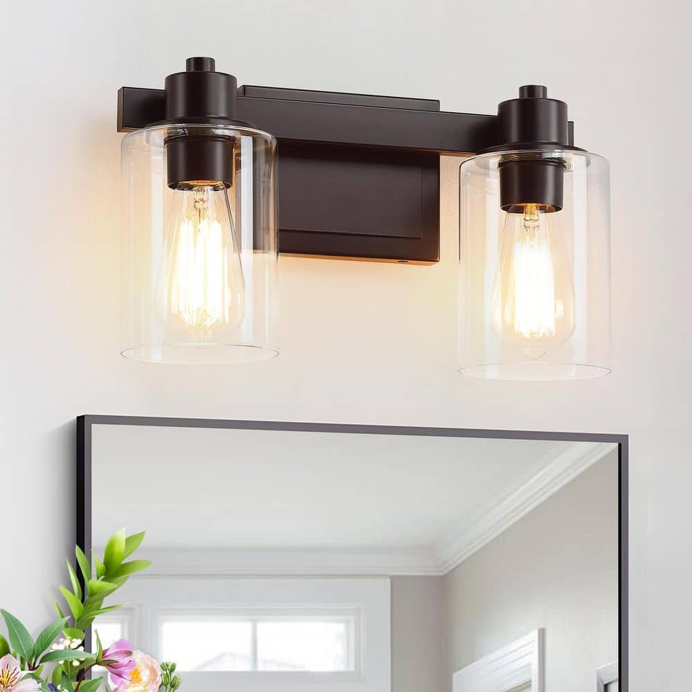 Oil Rubbed Bronze Vanity Lightnull