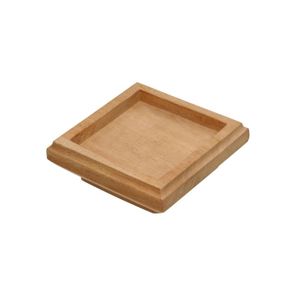 Protectyte 4 in. x 4 in. Post Cap - Traditional Slip Over Fence Post Cap with Copper Pyramid Untreated wood