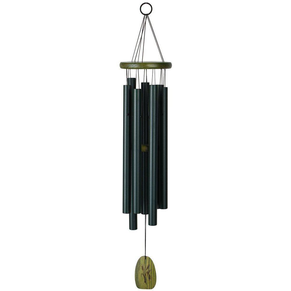 Green Ash Wood and Aluminum Bavaria Wind Chime