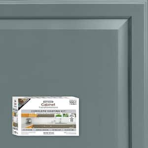 1 qt. Satin Gray Harbor Interior Cabinet Paint Kit