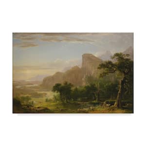 Asher Brown Durand Landscape Scene from Thanatopsis 1850 Canvas Unframed Photography Wall Art 16 in. x 24 in