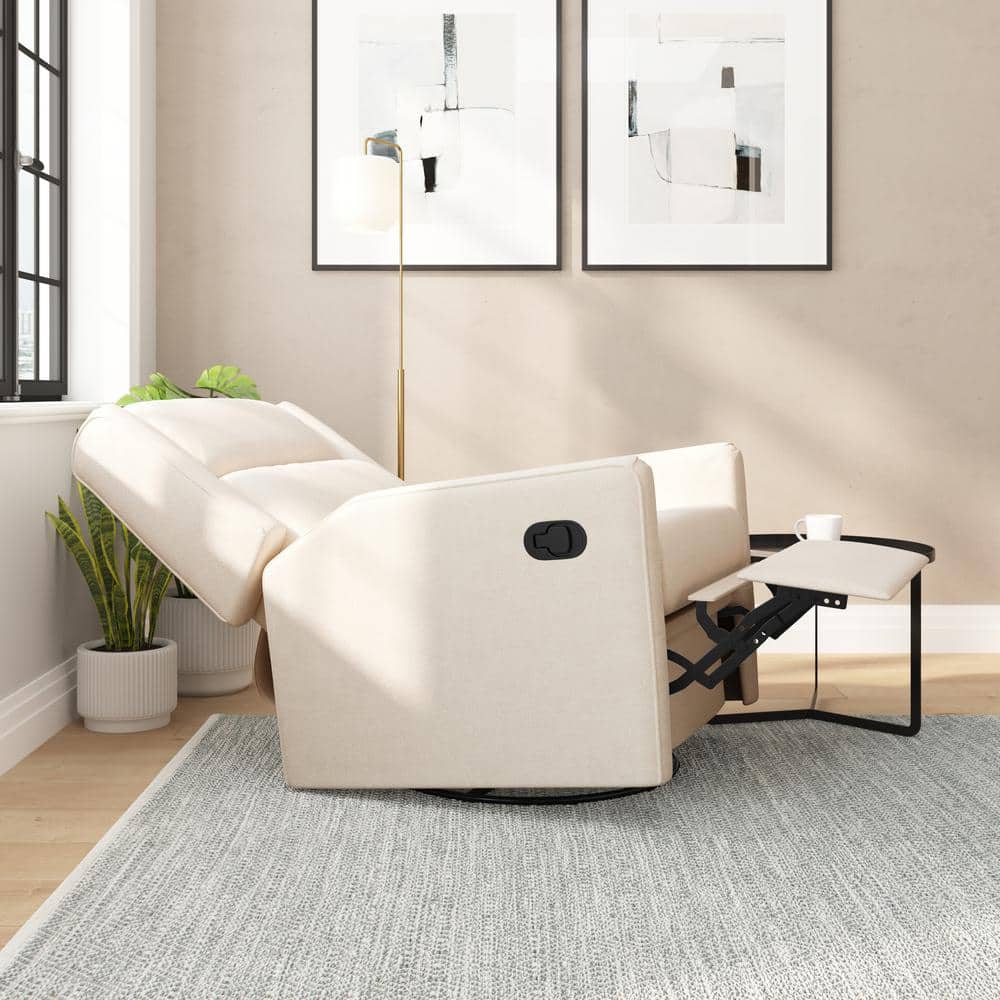 Cream Recliner