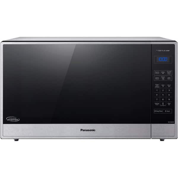 Panasonic 2.2 Cu. Ft. 1250-Watt Countertop Microwave with Inverter Technology, Stainless Steel