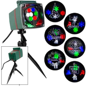 Spectrum RGB Moving 18 Pattern Laser Christmas Light Projector (SL-37)