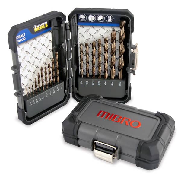 MIBRO M35 HSS Cobalt Drill Bit Set 17 