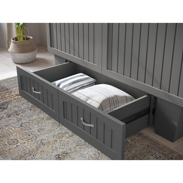 Nantucket Murphy Bed Chest Usb Turbo Charger - Afi : Target