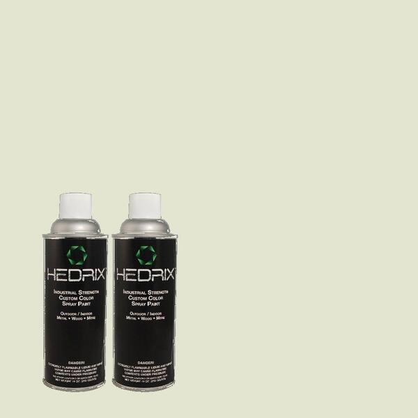 Hedrix 11 oz. Match of 3B59-1 Nature's Tear Semi-Gloss Custom Spray Paint (2-Pack)