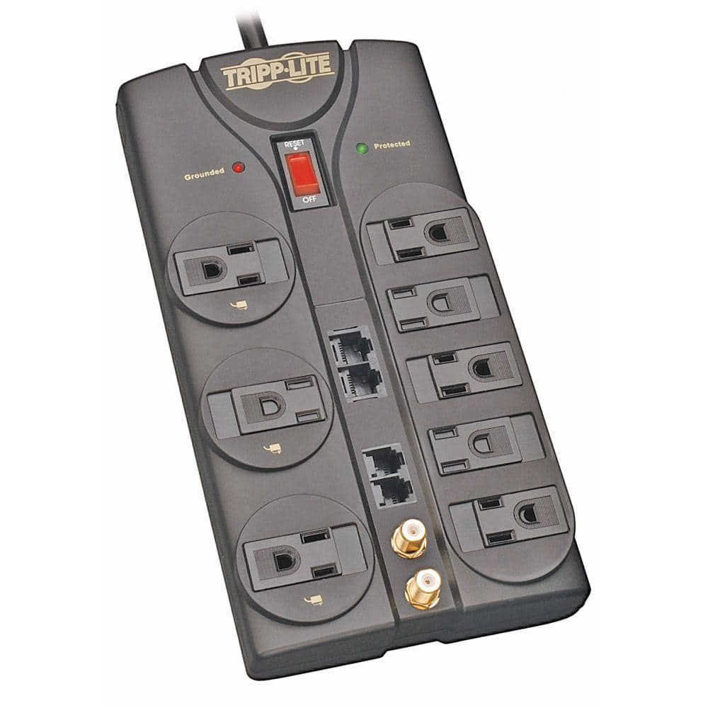 Tripp Lite Protect It 10 ft. Cord with 8Outlet Surge Protector