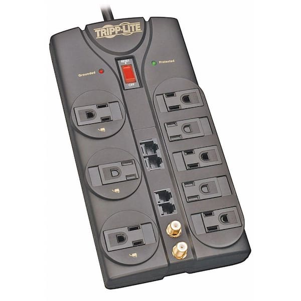 Tripp Lite Protect It 10 ft. Cord with 8-Outlet Surge Protector
