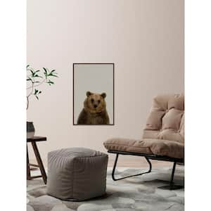 60 in. H x 40 in. W "Furry Bear" by Marmont Hill Framed Canvas Wall Art