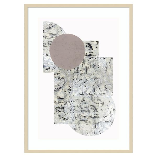 Amanti Art Direction II by Cartissi 30 in. W x 41 in. H. Wood Framed Wall Art Print Framed in Brown