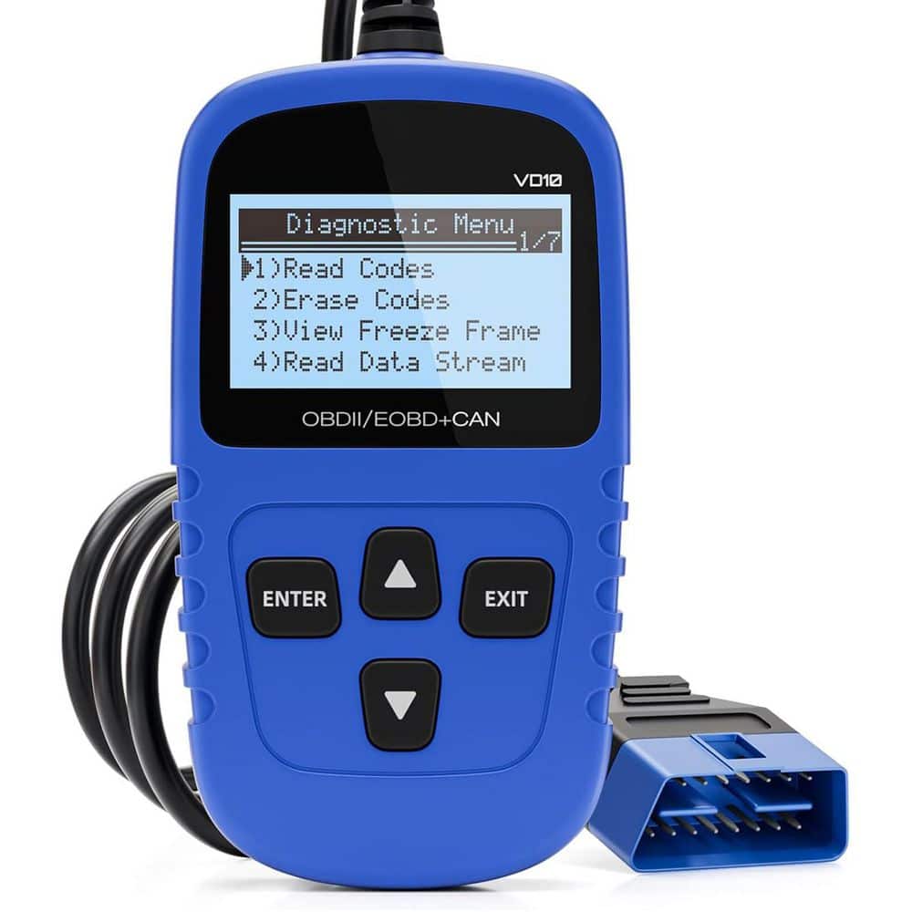 OBD2 Scanner Code Reader AC/DC Digital Car Diagnostic Tool Engine Fault Code Reader Live Data Freeze Frame price history on PriceWatchPro