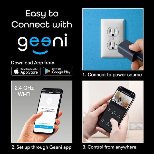 Geeni sentinel store wireless security camera