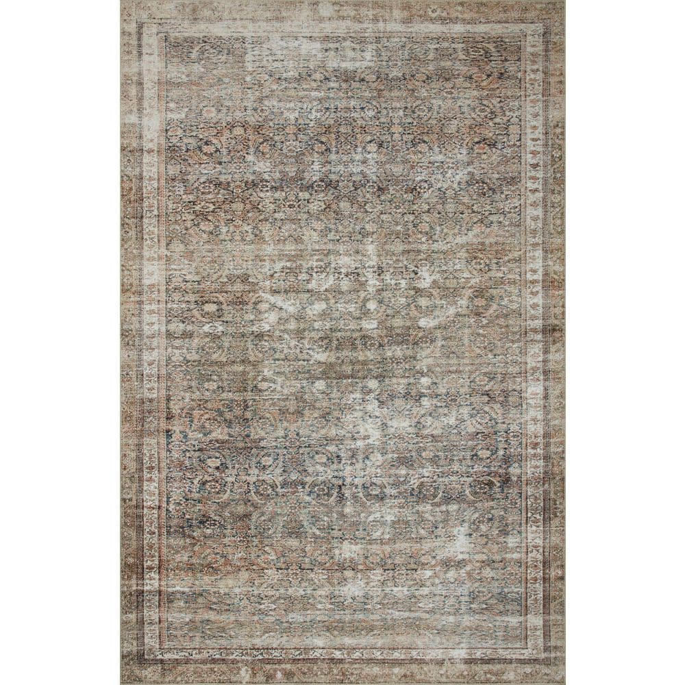 Chris Love Julia Jules Ink / Terracotta 5 ft. x 7 ft. 6 in. Traditional Area Rug price history on PriceWatchPro