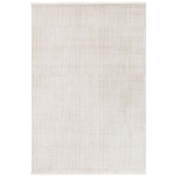 Herat 6 ft. x 9 ft. Ivory/Beige Solid Color Area Rug